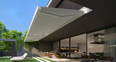 Tende a bracci con cassonetto